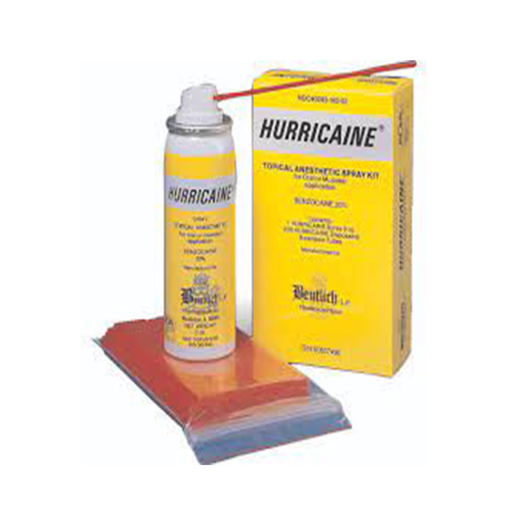 TUBES EXTENSION HURRICAINEANESTH SPRAY 200/PK BEUTLICH HURRICAINEÂ® TOPICAL ANESTHETIC
