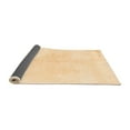 thumbnail image 2 of Ahgly Company Indoor Square Solid Orange Modern Area Rugs, 6' Square, 2 of 4