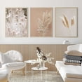 thumbnail image 1 of Canvas Painting Pampas Grass Plants Nature Landscape Boho - Modern Botanical Poster - 20x30 cm (Unframed) x3, 1 of 4