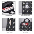thumbnail image 3 of Yiaed Cartoon Rooster Print Lightweight Backpack Travel Backpacks Hiking Daypack for Women Men, 3 of 5