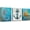 Nautical Anchor, variant on Canvas Wall Art Moon Sea Ocean Landscape Pictures for Living Room Wall Decoration Dathroom Decor Wall Art Paintings for Bedroom Modern Framed Artwork Canvas Prints 3 Panels Wall Art 12x16inchx3pcs