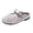 Silver, variant on Kids' Breathable Mesh Slides Girls, Adjustable Buckle Open-Back Sandals, Lightweight Non- Footwear for All-Day Wear