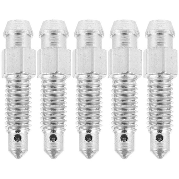 Supvox 5pcs Motorcycle Fork Bleeder Valve Durable Screws For Drainage Air Release Essential Tool For Dirt
