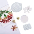 thumbnail image 4 of Colgante De Epoxi De Resina De Silicona, Campana De Navidad, Fabricación De Joyas, Decoración DIY, Estilo B SM SunniMix Resina epoxica, 4 of 8