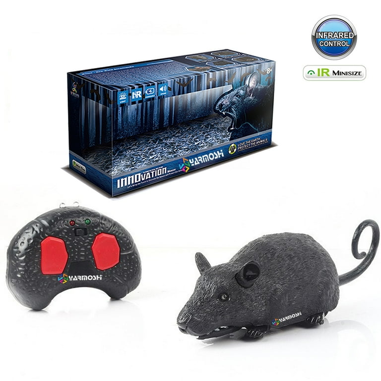 Yarmoshi RC Mouse Rat Robot Remote Control for Boys and Girls Age