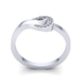thumbnail image 3 of Genuine 1ct Round Cut Diamond Ladies Fancy Anniversary Wedding Band Solid 14K Rose, White or Yellow Gold GH SI1, 3 of 3