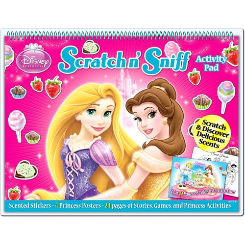 Disney Princess Scratch N' Sniff Activit