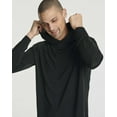 thumbnail image 3 of Real Essentials 3 Pack: Men's Rash Guard Hoodie Sweatshirt Sun Protection UPF Fishing Shirt (Available in Big & Tall), 3 of 6