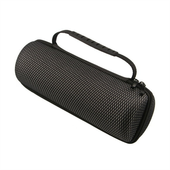 Sac de Transport pour 5 Haut-Parleurs, Rangement Rigide, Housse Sans Fil à Rabat, Accessoires de Voyage pour Écouteurs / Haut-Parleurs