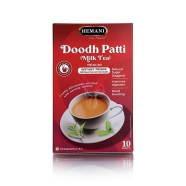 HEMANI Doodh Patti (Milk Tea) Instant Tea Premix 220gm - 10 sachets in a box