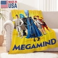 thumbnail image 3 of Megamind anti-pilling, suave, ligera, esponjosa y acogedora de lujo para hogar y cocina – Perfecta para niños y adultos,110X70cm, 3 of 6