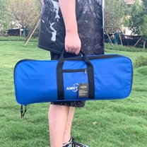 AMEYXGS Archery Recurve Bow Bag Case Takedown Portable Hand Holder Blue