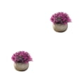 thumbnail image 1 of maskred Artificial Plants Pot Low Maintenance Realistic Appearance Eco-Friendly No Watering Flowers JH3424 2Set, 1 of 6