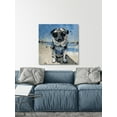 thumbnail image 5 of Parvez Taj Cool Pug Canvas Wall Art, 5 of 9
