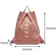 thumbnail image 4 of Gym Backpack Small Backpack Ladies Sports Travel Backpack with Wet & Dry Bag and Shoe Compartment pink, 4 of 5