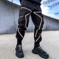 thumbnail image 4 of cllios Men's Cargo Pants Relaxed Fit Multi Pockets Pants Work Work Pants Comfortable Camping Cargo Pants, 4 of 6