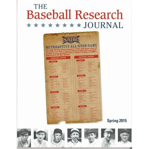 Baseball Research Journal (BRJ), Volume 44 #1 (Paperback)