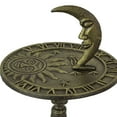 thumbnail image 4 of Zeckos Bronze Cast Iron Celestial Decorative Sundial Garden 23 inch, 4 of 5