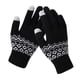 thumbnail image 1 of Guantes de pantalla táctil cálidos de punto de invierno para mujer (negro) JM, 1 of 2