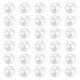 thumbnail image 4 of 30 Uds bolas transparentes bolas de recuerdo de boda bolas vacías DIY relleno decorativo transparente adornos rellenables bolas para fiesta en casa 3 CM, 4 of 7