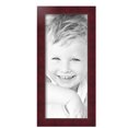 thumbnail image 2 of ArtToFrames 8" x 19" Cherry Picture Frame, 8x19 inch Red MDF Poster Frame (WOM-4333), 4 Pack, 2 of 7