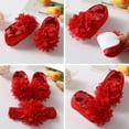 thumbnail image 3 of Lovebay Newborn Baby Girl Princess Non-Slip Lace Flower Shoes Baby Shoes + Headband, 3 of 10