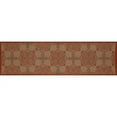 thumbnail image 2 of Art Carpet 30263 9 x 13 ft. Plymouth Collection Milan Flat Woven Indoor & Outdoor Area Rug, Red, 2 of 2