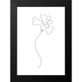 thumbnail image 2 of 1x Studio II 11x14 Black Modern Framed Museum Art Print Titled - Flower, 2 of 5