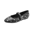 thumbnail image 4 of Balerina Flat Para Mujer Salamandra® Color Negro 22-26 negro 22.5, 4 of 6