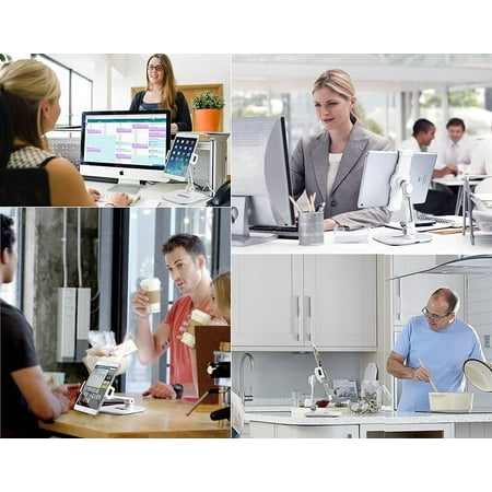AboveTEK - Desktop Phone/Tablet Stand - White