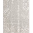thumbnail image 2 of Rugs.com Outdoor Bohemian Collection Rug – 8' x 10' Gray Flatweave Rug Perfect For Living Rooms, Large Dining Rooms, Open Floorplans, 2 of 9