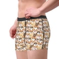 thumbnail image 2 of Disketp Cute Puppy Men's Boxer Briefs,Soft and Breathable Cotton Underwear with ComfortFlex Waistband, 2 of 7