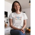 thumbnail image 2 of Mother's Day Roses Shaped T-Shirt Women -Image by Shutterstock, Female Small, 2 of 4