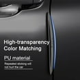 thumbnail image 2 of IOAOAI Paint Surface Protection Car Bumper Stripes 4pcs Invisible Car Door Bumper Protection Strips Anti-scratch Guard for Paint, 2 of 5