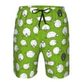 thumbnail image 3 of Vsdgher Funny Sheep Doing Yoga Men's Beach Shorts, Surfing shorts, Swim trunks, Quick Dry Swim Trunks for Surfing Beach Fun -XX-Large, 3 of 6
