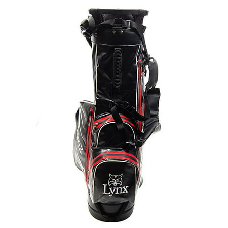 New Lynx Predator Waterproof Golf Stand Bag (Red /