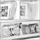 thumbnail image 5 of Juego de faros paragolpes DNA MOTORING HL-LB-CSIL03-CH-CL1, 5 of 7