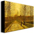thumbnail image 2 of Trademark Fine Art "In the Golden Gloaming" Canvas Art by John Atkinson Grimshaw, 2 of 2