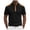 Black, variant on Zshosam Golf Shirt Men Mens Polo Shirts Short Sleeve Casual Knit Textured Polo Shirt Summer Collared T-Shirt Size XXL,(Black XXL)