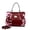 Burgundy, variant on Hummingbird Vintage Sugar Scratch & Stain Resistant Top-Handle Bag