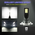 thumbnail image 2 of H4 Led Fog Light Bulbs Conversion Kits 1500W High Low Beam Headlight 6000K Lamps, 2 of 8