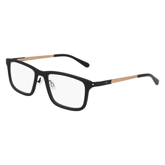 Shinola Flexon Temple Eyeglasses SH37000 001 Matte Black/Gold 55mm