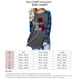 thumbnail image 5 of Top a cuadros de muñeco de nieve de Navidad, blusa de empalme a cuadros con cuello redondo y manga larga para mujer, manga a cuadros gris y azul XXL, 5 of 5