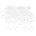 thumbnail image 3 of 100 Pcs Bandes de Granulateur de vers de Mer pour Pêche - Transparent, 3 of 8