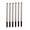 6 black, variant on Misright Pack of Replaceable Ink Refills, Ball Points Pen Refills 0.5Mm Point Pen Refills