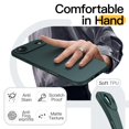 thumbnail image 6 of JETech Slim Fit Case for iPhone 17 Air, Camera Lens Full Protection, Soft TPU Thin Protective Phone Cover with Matte Finish, Shockproof (Midnight Green), 6 of 6
