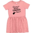 thumbnail image 3 of Inktastic Someone in West Virginia Loves Me Girls Toddler Dress, 3 of 5