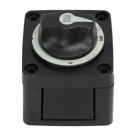 Battery Selector Switch, Marine Battery Cut Off Switch 3 Position 300A IP66 Waterproof Safe For Boat For RV
