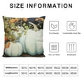 thumbnail image 5 of GOSMITH  Pillowcases Decorative White Autumn Pumpkins Fall Watercolor Blue Gray Pumpkin Throw Pillow Case Cases Cover Cushion Covers Square Sofa Two Side, 5 of 5