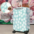 thumbnail image 5 of Travel Luggage Cover Suitcase Protector Fits 18-32 Inch Luggage Wheel Covers Patterned Travel Related Items Flower Luggage Protector Elastic Luggage Anti-scratch Suitcase Cover M, 5 of 5